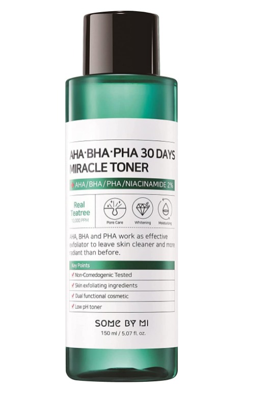 Some by me AHA, BHA and PHA face toner