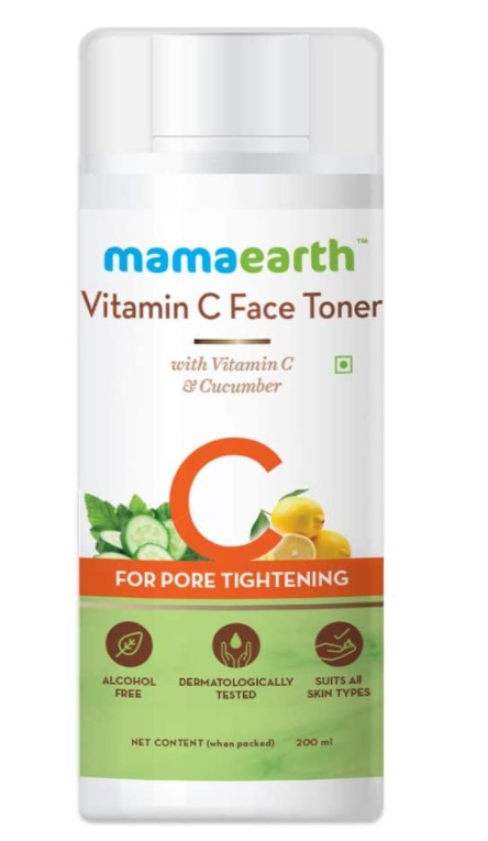 Mama earth vitamin c face toner