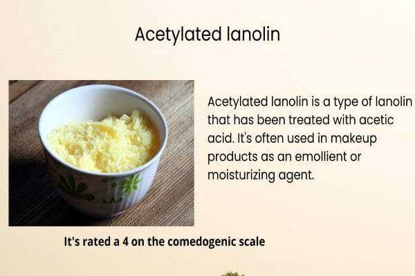 Acetylated lanolin