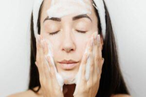 Wash your face and double cleanse