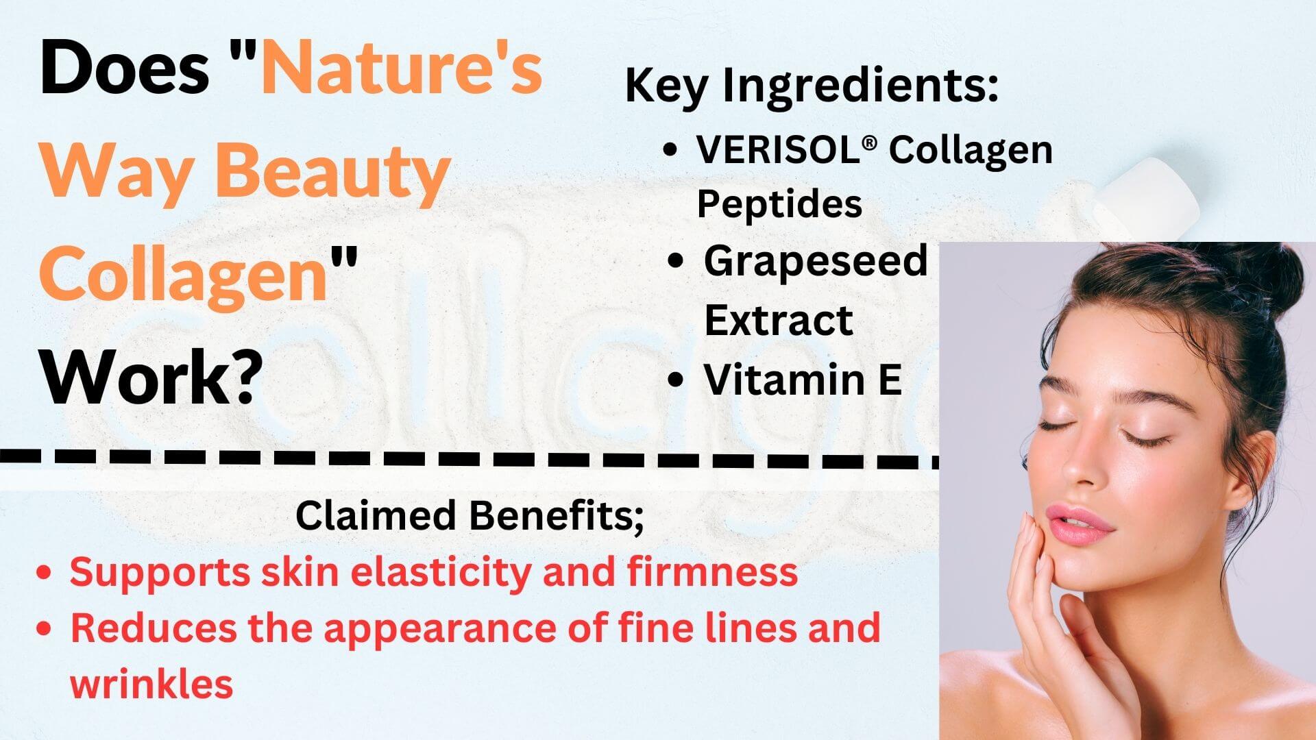 Does Nature's Way Beauty Collagen Work?