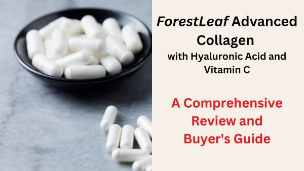 ForestLeaf Collagen Peptides with hyaluronic acid and vitamin c
