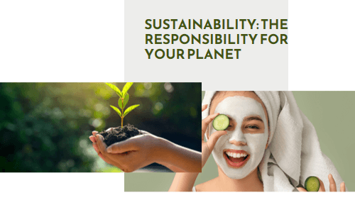 Sustainability: The Responsibility for Your Planet