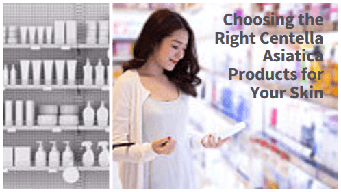 Choosing the Right Centella Asiatica Products for Your Skin